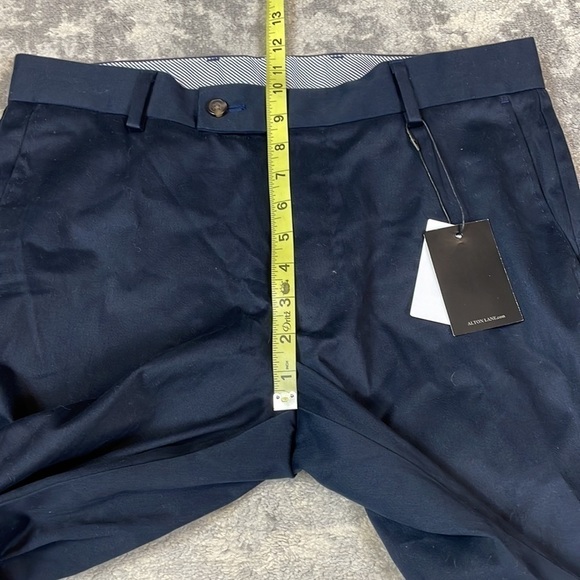 NWT Alton Lane Brushed Motion Performance Chino Trouser Pant Navy Blue Sz 32 - Picture 9 of 15
